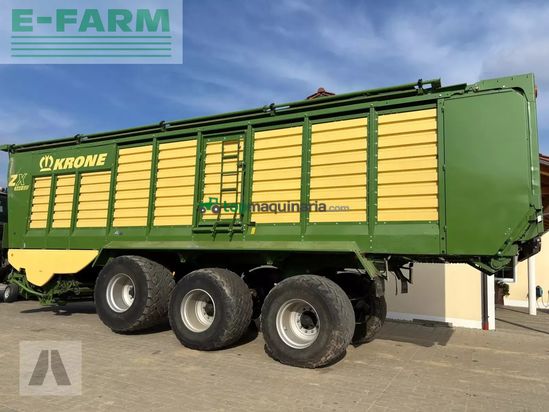 Remolqu agrícola - Krone - zx 560 gd tridem mit dosierwalzen