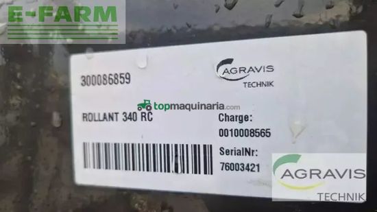 Empacadora gigant - Claas - rollant 340 rc