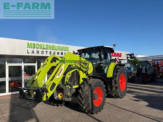 Tractor agrícola - Claas - arion 660 vorführer *frontlader* *gps rtk*