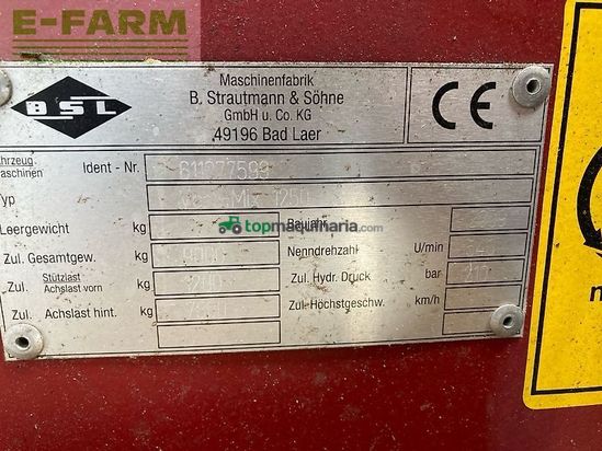 Remolqu esparcidor - Strautmann - vertimix 1250