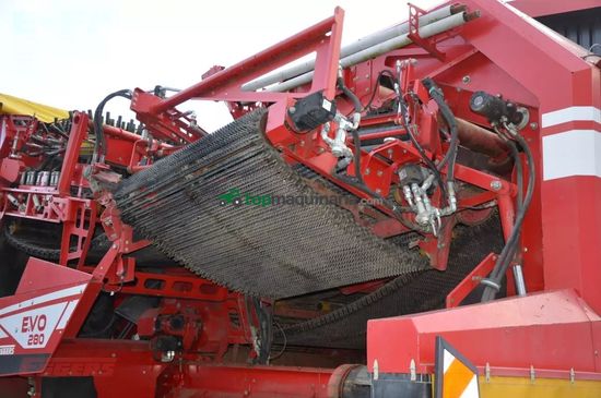 Cosechadora - arrancadora de patata - Grimme - evo 280 clodsep 17