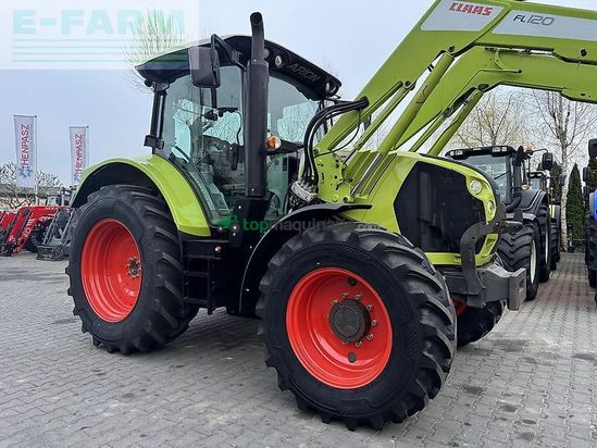 Tractor agrícola - Claas - arion 530 cis + claas fl120