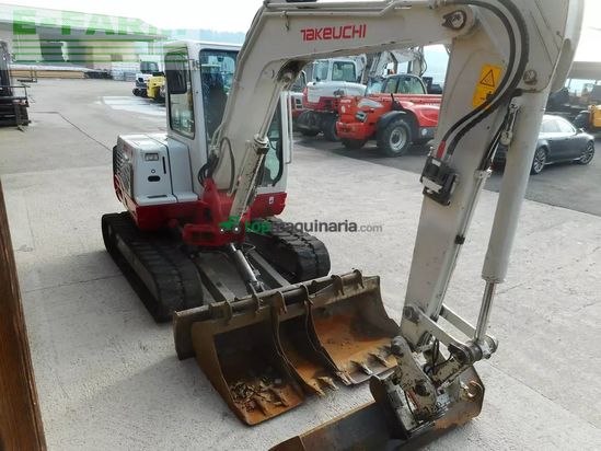 Excavadora - Takeuchi - tb 250 mit powertilt + hydr. sw + 4 löffel