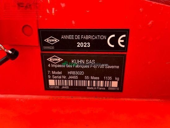 Grada de disco - Kuhn - hrb 302 d
