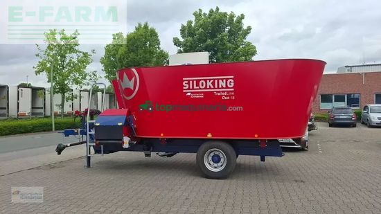 Remolqu esparcidor - Siloking - duo 18 t