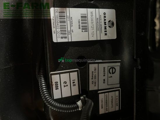 Tractor agrícola - Steyr - grammer msg93/721 12v traktorsitz