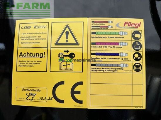 Cisterna - Fliegl - pfw 18000 duo line plus tandem