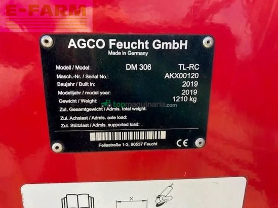 Cortacésped manual - Massey Ferguson - dm 306 tl rc