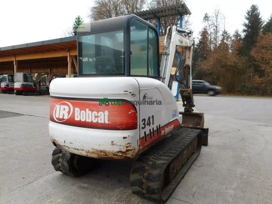 Excavadora - Bobcat - 341 d ( 5.300kg ) sw + schaufel + hydr. niederha