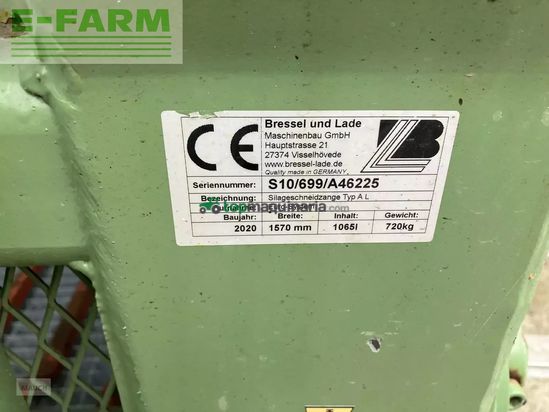 Esparcidor - Bressel und Lade - silozange ssz a157 euro aufnahme