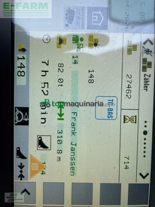 Empacadora gigant - Claas - quadrant 5300 fc