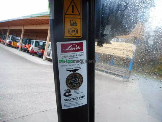 Elevadora - Linde - h16d-01evo triplex 4,62m + ss + kabine