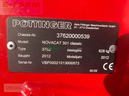 Cortacésped manual - Pöttinger - novacat 301 classic