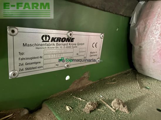 Empacadora gigant - Krone - comprima v 180 xc tandem 17 messer