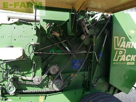 Empacadora gigant - Krone - vario pack 1500 mc