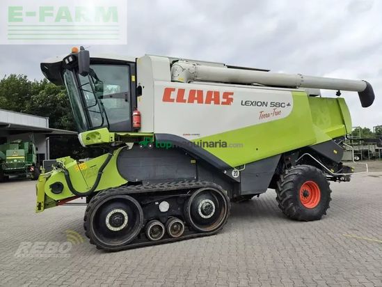 Cosechadora de Cereal - Claas - lexion 580+ tt