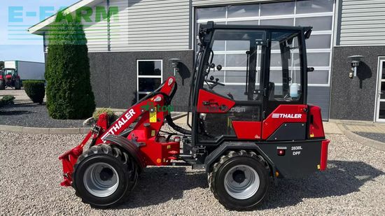 Minicargadora - Thaler - 2838l dpf kabine og brede hjul