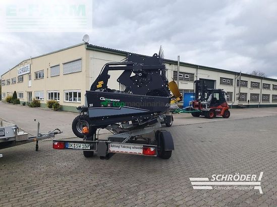 Cabezal - Geringhoff - 10,65m bandschneidwerk truflex 35 +wagen