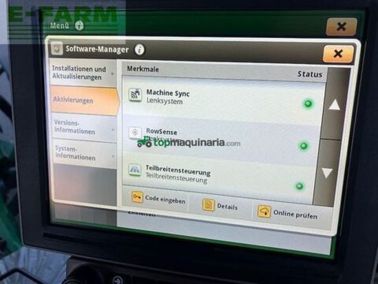 Tractor agrícola - John Deere - 8r370 *auto powr* demo