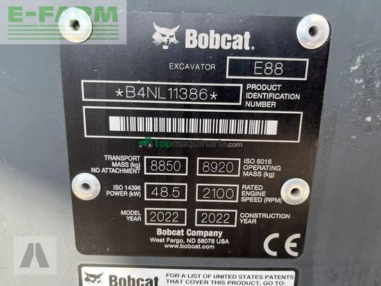 Excavadora - Bobcat - e88