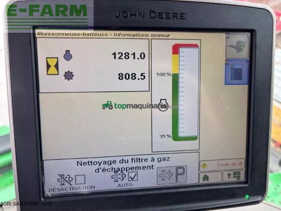Cosechadora de Cereal - John Deere - t660