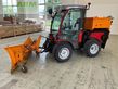 Tractor agrícola -  - sp 4400 inkl. schild mit pflug und streuer