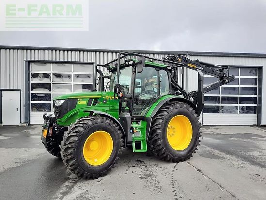 Tractor agrícola - John Deere - 6r 150 mit ladekran