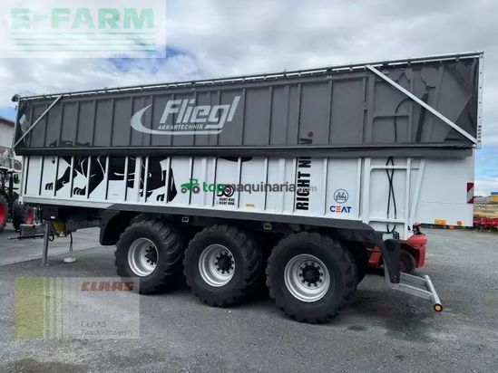 Cinta transportadora de forraje - Fliegl - asw 391 taurus fox tridem