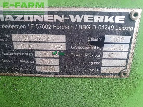 Esparcidor - Amazone - zgb 5500