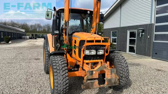 Tractor agrícola - John Deere - 6430 med frontlæsser og vejdæk