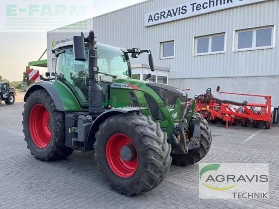 Tractor agrícola - Fendt - 718 vario s4 profi plus