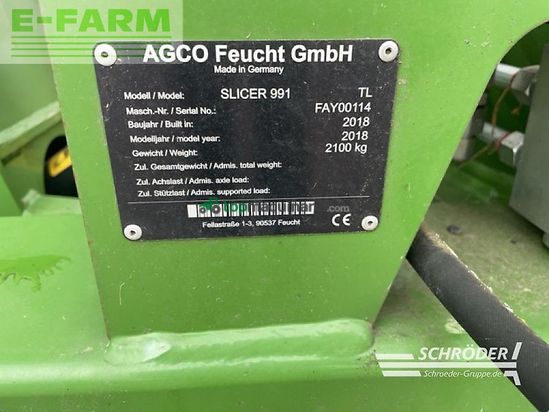Cortacésped manual - Fendt - slicer 991 tl