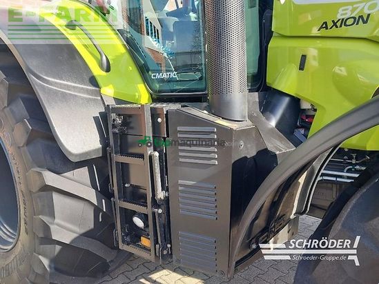Tractor agrícola - Claas - axion 870 cmatic | frontzapfwelle | rtk