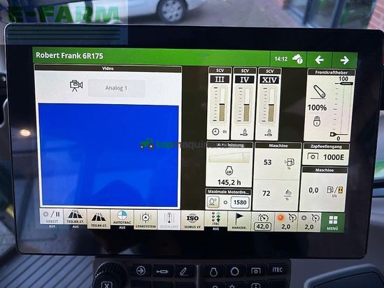 Tractor agrícola - John Deere - 6r175 *garantieverlängerung*