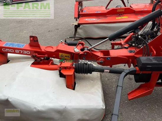 Cortacésped manual - Kuhn - gmd 8730 + gmd802f - ff kombination