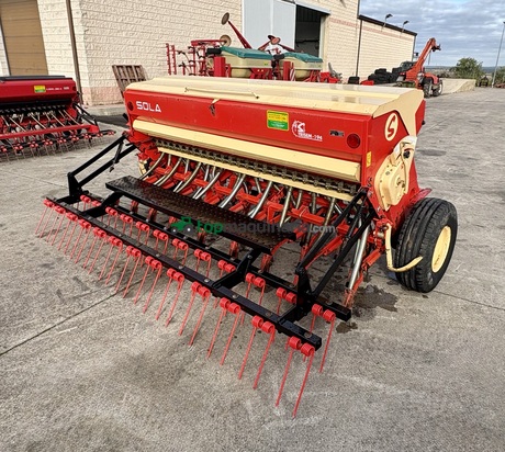 Sembradora en línea convencional - Sola - trisem 194