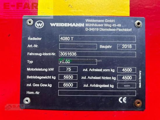 Telescopica - Weidemann - t 4080