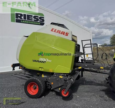Empacadora gigant - Claas - variant 380 rc pro