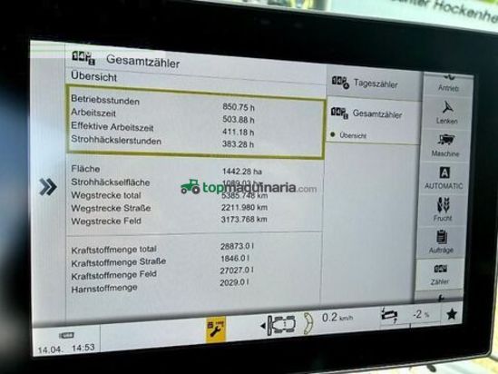 Cosechadora de Cereal - Claas - trion 750