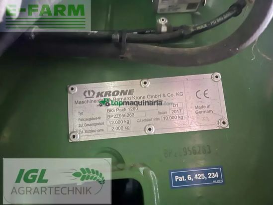Empacadora gigant - Krone - big pack 1290 xc