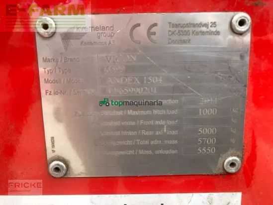 Rastrillo - Vicon - andex 1504