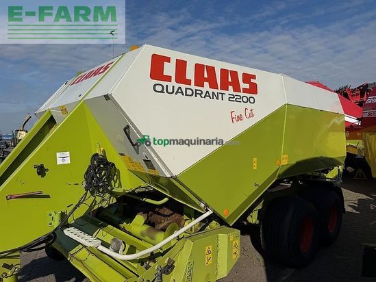 Empacadora gigant - Claas - quadrant 2200 fine cut