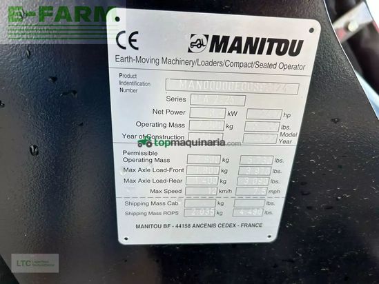 Telescopica - Manitou - hoflader mla 2-25