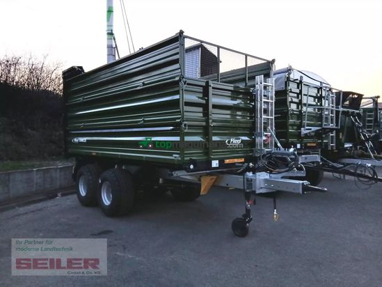 Volquet - Fliegl - tdk 140 vr fox + hydr. rückwand 18m³