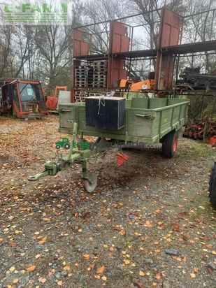 Remolqu agrícola - Krone - krone optimat65 einachs anhänger