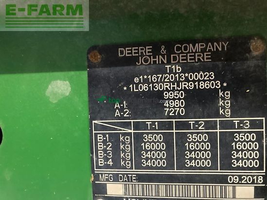 Tractor agrícola - John Deere - 6130r
