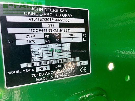 Empacadora gigant - John Deere - f441 n mc