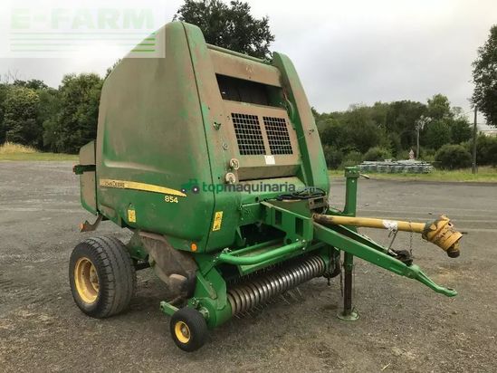 Empacadora gigant - John Deere - 854 rotoflow