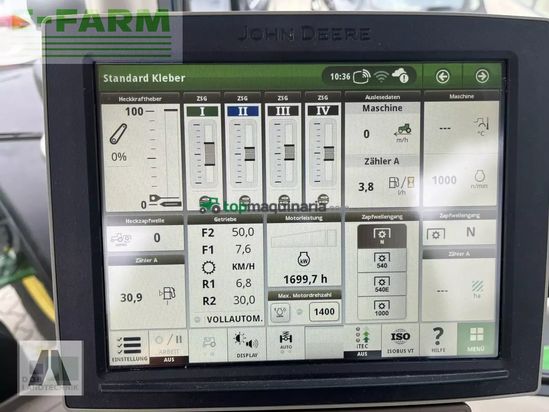 Tractor agrícola - John Deere - 6135 r 6135r