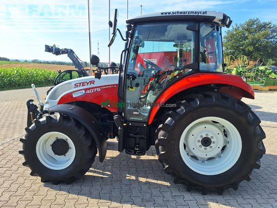 Tractor agrícola - Steyr - 4075 kompakt s